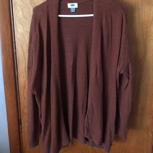 Women's Large Chestnut Cardigan